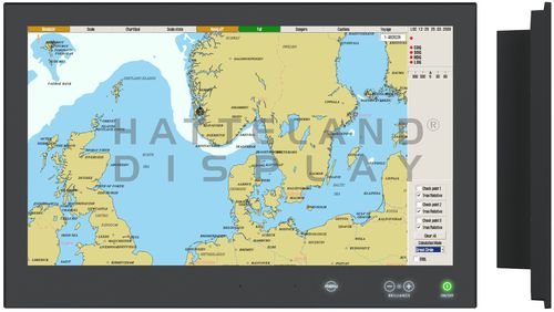 船舶显示器 - HD 24T21 STD - Hatteland Display AS - 多功能 / PC / 导航系统