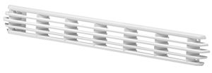 船用通风格栅 - VECTOR LOUVERED - Detmar - 塑料