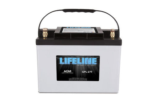 航海电池 - GPL-27T - Lifeline Batteries - 12V / 铅 / AGM