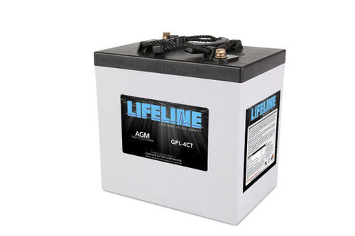 航海电池 - GPL-4CT   - Lifeline Batteries - 6V / 铅 / AGM