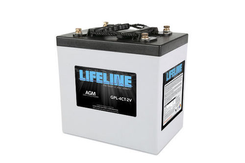 航海电池 - GPL-4CT-2V  - Lifeline Batteries - 2V / 铅 / AGM