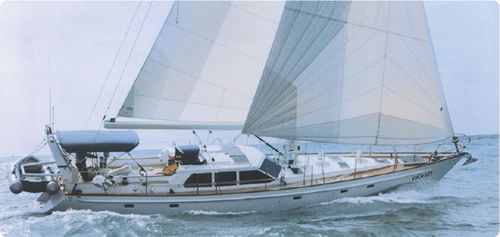 巡游帆船游艇 - 53 - Kanter Yachts - 尾部开放式 / 铝制 / 升降龙骨
