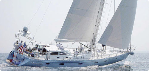 巡游帆船游艇 - BOUGAINVILLAEA 64 - Kanter Yachts - 甲板会客区 / 补助帆桁