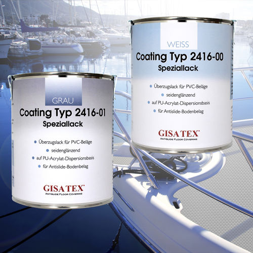 聚氨酯油漆 - 2416 - GisaTex GmbH & Co. KG - 单组分 / 无溶剂 / 水基