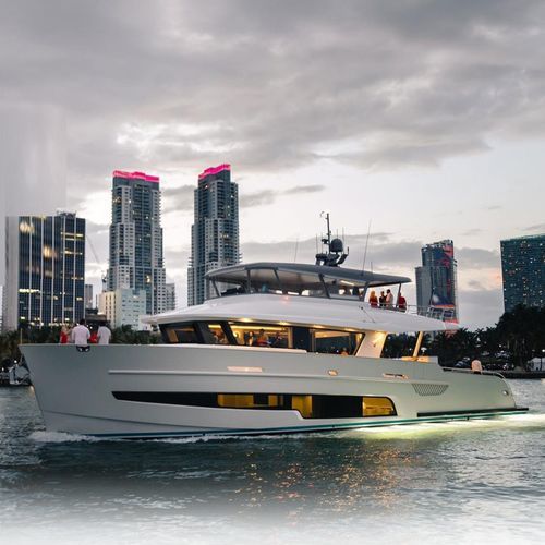 巡游机动游艇 - LEVEN - Van der Valk Shipyard - 舵手室 / 4舱 / 铝制