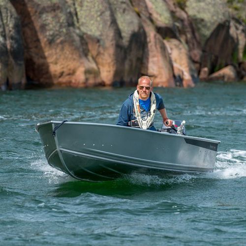 舷外敞舱船 - MINI  - FISKARS Inha Works., Buster Boats - 钓鱼运动 / 铝制 / 最多容纳 3 人