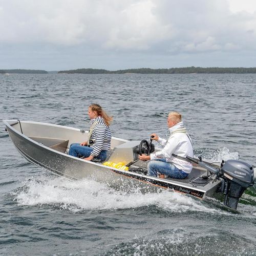舷外敞舱船 - MINI S - FISKARS Inha Works., Buster Boats - 侧边控制台 / 运动 / 铝制
