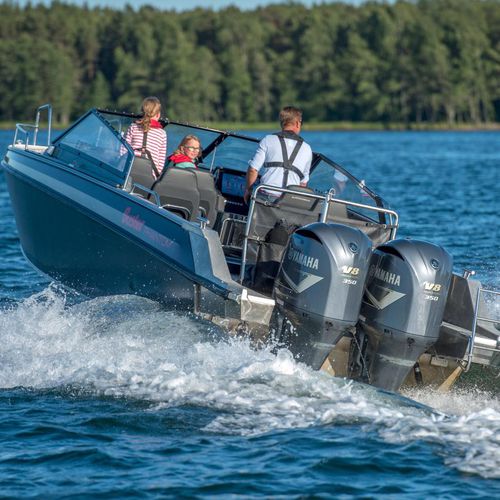 舷外小快艇 - PHANTOM - FISKARS Inha Works., Buster Boats - 双控制台 / Bow Rider / 铝制