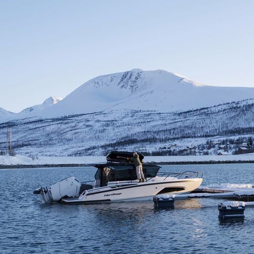 舷外舱房游艇 - Coupe 905 V12 - Nordkapp Boats - 双引擎 / 舵手室 / 最多容纳 9 人