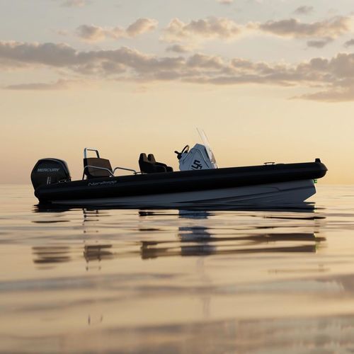 舷外充气艇 - Airborne 5.4 - Nordkapp Boats - 刚性船体 / RIB / 开放式