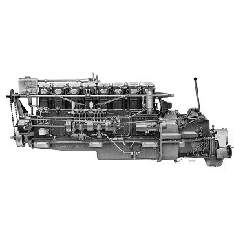 舷内发动机 - 8L3B  - Gardner Marine Diesels - 柴油 / 专业用途船 / 机械式燃油喷射