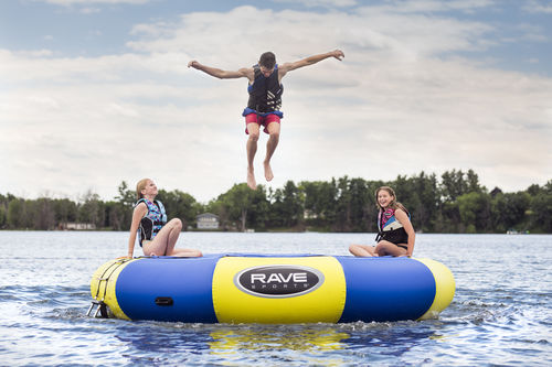 蹦床水上玩具 - Aqua Jump Eclipse 120 - RAVE Sports - 用于水上乐园 / 充气式