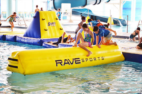 平衡木水上玩具 - Aqua Beam - RAVE Sports - 用于水上乐园 / 充气式