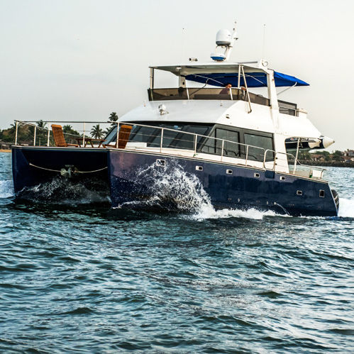 双体快艇 - 13 MTR - Neil Marine (Pvt) Ltd - 舷外 / 双引擎 / 飞桥