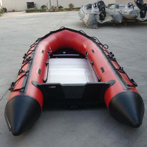 舷外充气艇 - UB330 V - Qingdao Lian Ya Boat Co.,Ltd. - 折叠 / 铝底板 / 充气龙骨