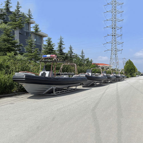 舷外充气艇 - RIB830 - Qingdao Lian Ya Boat Co.,Ltd. - 汽油 / 双引擎 / RIB