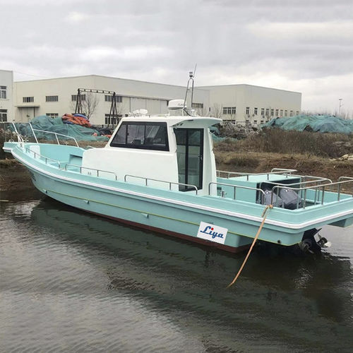 舷外休闲钓鱼船 - FRP43F - Qingdao Lian Ya Boat Co.,Ltd. - 开放式 / 多用途 / 休闲钓鱼
