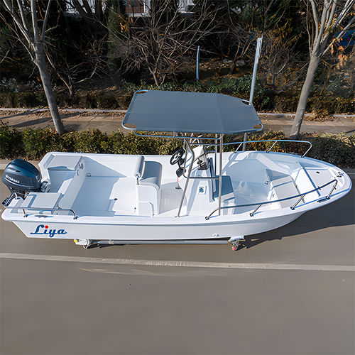 舷外敞开艇 - SW580-N - Qingdao Lian Ya Boat Co.,Ltd. - 中央控制台 / 最多容纳 8 人