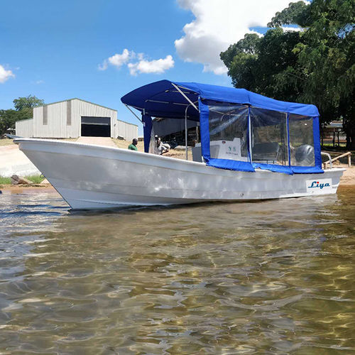 舷外敞开艇 - Panga boat 760B - Qingdao Lian Ya Boat Co.,Ltd. - 用于水上乐园 / 用于钓鱼 / 玻璃纤维