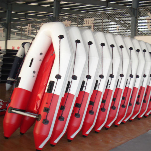 舷外充气艇 - UB270 V - Qingdao Lian Ya Boat Co.,Ltd. - 汽油 / 半硬式 / 运动