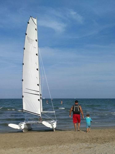 休闲运动双体船 - Phantom Club - CNA Centro Nautico Adriatico - 训练用 / 双人 / 单吊架