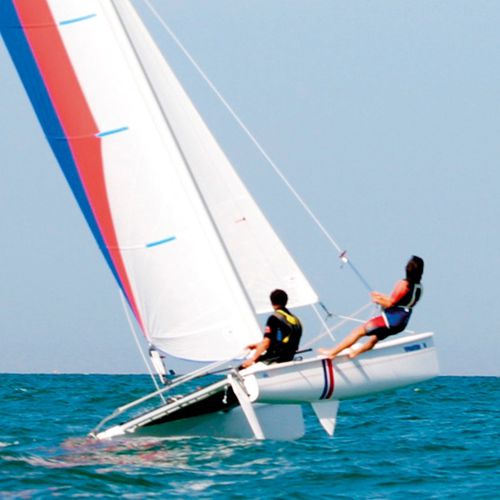 休闲运动双体船 - Phantom 16' - CNA Centro Nautico Adriatico - 训练用 / 双人 / 单吊架