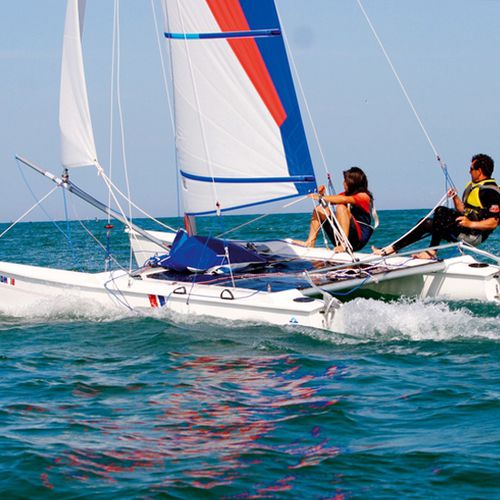 休闲运动双体船 - Phantom 18' - CNA Centro Nautico Adriatico - 训练用 / 双人 / 双吊架