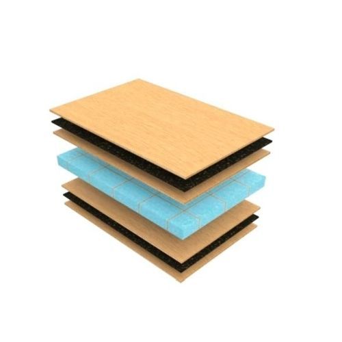 船用隔断夹芯板 - LARIPHON® LARICROSS® - BELLOTTI SPA - 用于隔音 / 船舶装修用 / 橡胶