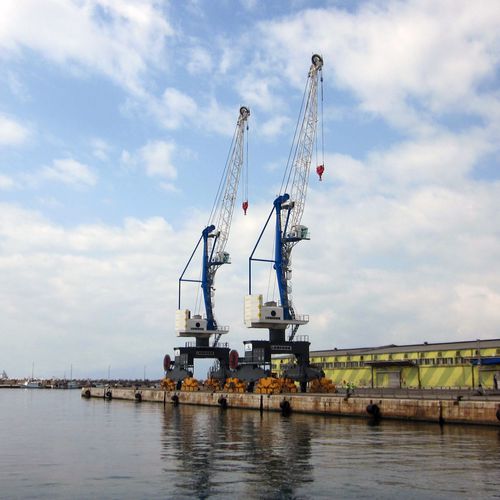 港口起重机 - LPS Series - Liebherr-International Deutschland - 带轨道 / 动臂式