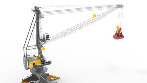 港口起重机 - LPS 420 E - Liebherr-International Deutschland - 龙门式 / 移动式