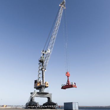 港口起重机 - LPM Series - Liebherr-International Deutschland - 带轨道 / 轮胎式