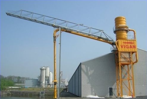 气动式卸船机 - Tower NIV 400 - VIGAN Engineering S.A. - 连续 / 移动