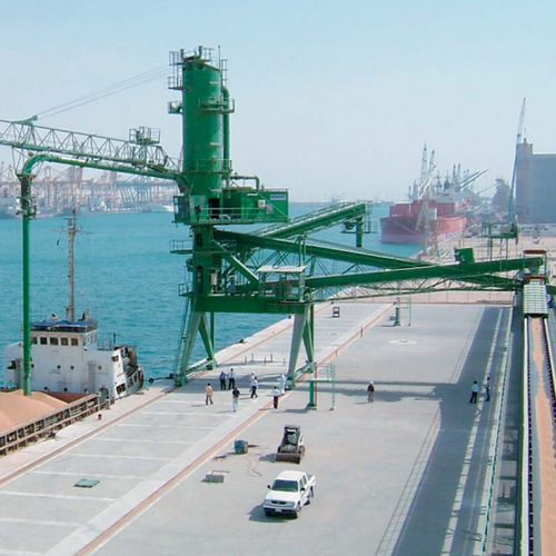 连续卸船机 - COMBIPORT - NEUERO Industrietechnik GmbH - 气动式 / 带轨道