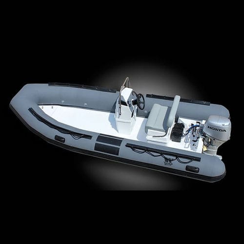潜水支持船专业船 - DM500 - Tiger Marine - 舷外 / 刚性充气艇