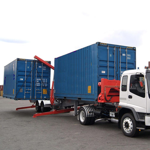 公路拖车 - SB121  - Steelbro - 容器 / 用于港口码头 / 侧边装载