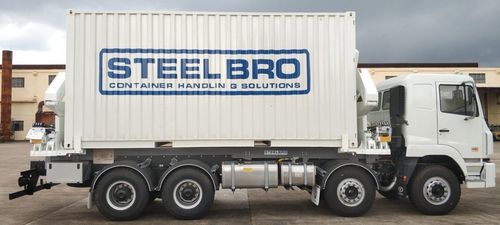 公路拖车 - SB362 - Steelbro - 容器 / 用于港口码头 / 侧边装载