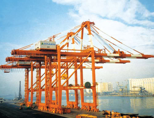集装箱门式起重机 / 超巴拿马型 - ARTICULATED BOOM TYPE - 50 LT - Hyundai Samho Crane Division