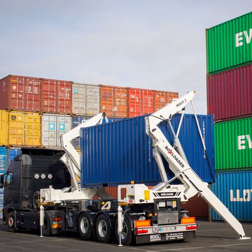 搬运拖车 - MULTILOADER - Boxloader - 容器 / 用于港口码头 / 侧边装载