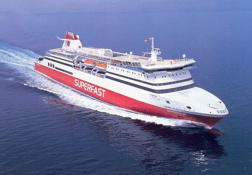 高速载车渡轮 - SUPERFAST III - Meyer Turku