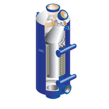 立式加热器 - Aalborg EX - Alfa Laval Mid Europe - 液相 / 船舶