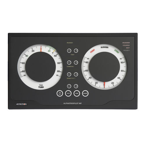 船舶指示器 - AlphaTrioPilot MF - Alphatron Marine - 船舵角度 / 模拟