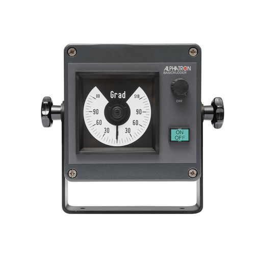船舶指示器 - Basicrudder - Alphatron Marine - 船舵角度 / 模拟