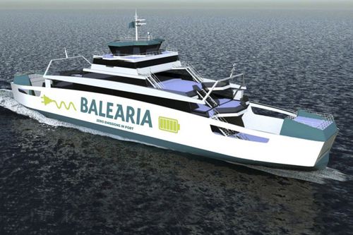 Ro-Pax载人渡轮 - Balearia - Armon Shipyards - 混合动力