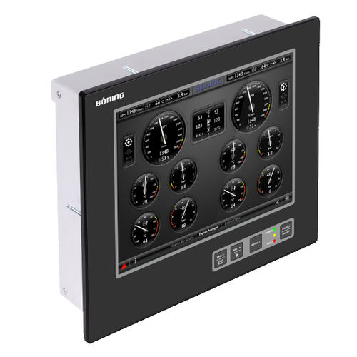 船舶显示器 - AHD 1110 F - Böning Automationstechnologie GmbH & Co. KG - 用于游艇 / PC / 视频