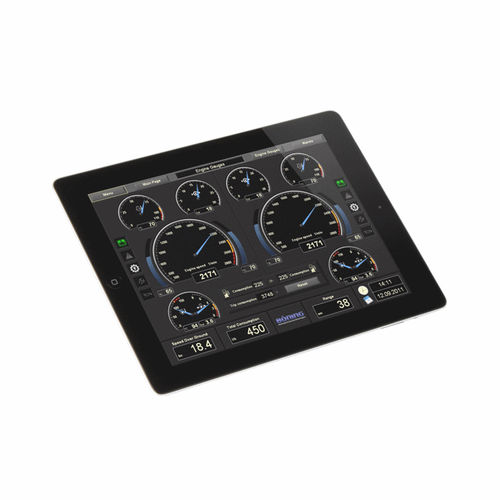 船舶显示器 - AHD-WNL  - Böning Automationstechnologie GmbH & Co. KG - 多功能 / PC / 控制