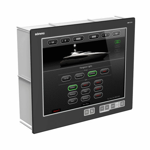 船舶平板电脑 - AHD 1215 F - Böning Automationstechnologie GmbH & Co. KG - 用于游艇 / 嵌入式 / 触摸屏