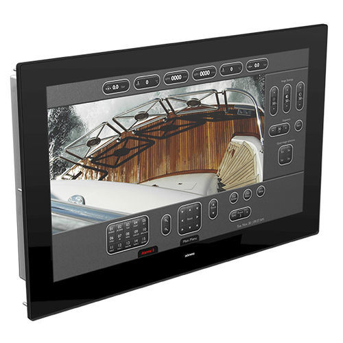 船舶显示器 - AHD 1124 G - Böning Automationstechnologie GmbH & Co. KG - 用于游艇 / 可视化 / 24"