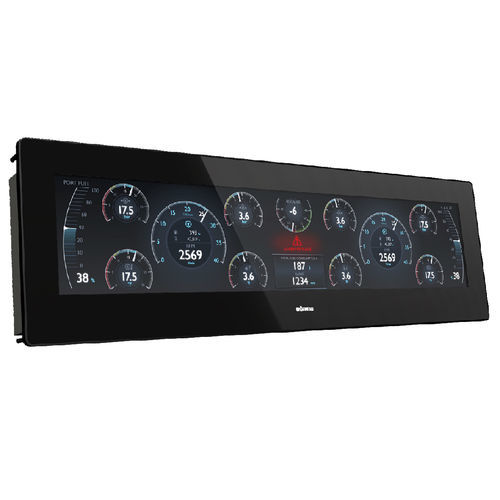 船舶显示器 - AHD 1319 GW - Böning Automationstechnologie GmbH & Co. KG - 用于游艇 / PC / 可视化