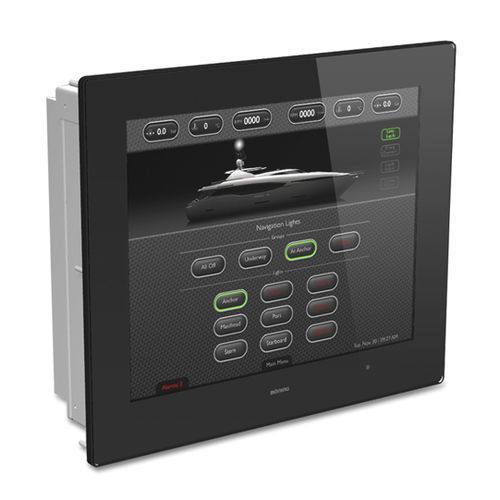 游艇平板电脑 - AHD 1215 G - Böning Automationstechnologie GmbH & Co. KG - 嵌入式 / 触摸屏 / 嵌入式