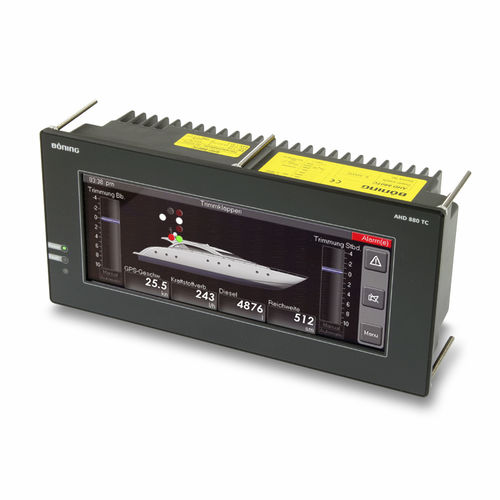 船舶显示器 - AHD 880 TC  - Böning Automationstechnologie GmbH & Co. KG - 用于游艇 / 视频 / 控制